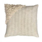 Amalfi Seafoam Cushion Blue/Cream/Grey 50x10x50cm